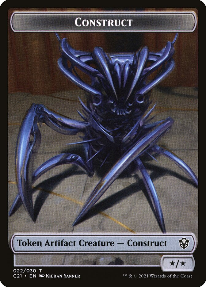 Construct, Commander 2021 Tokens · 022