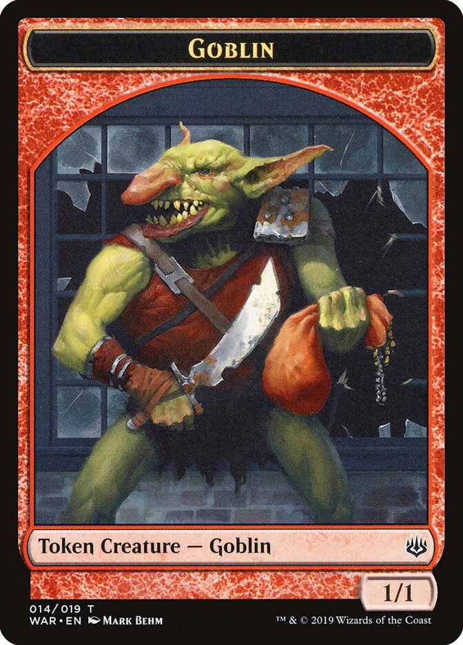 Goblin, War of the Spark Tokens · 014