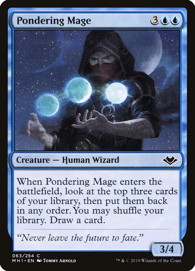 Pondering Mage, Modern Horizons · 063/254