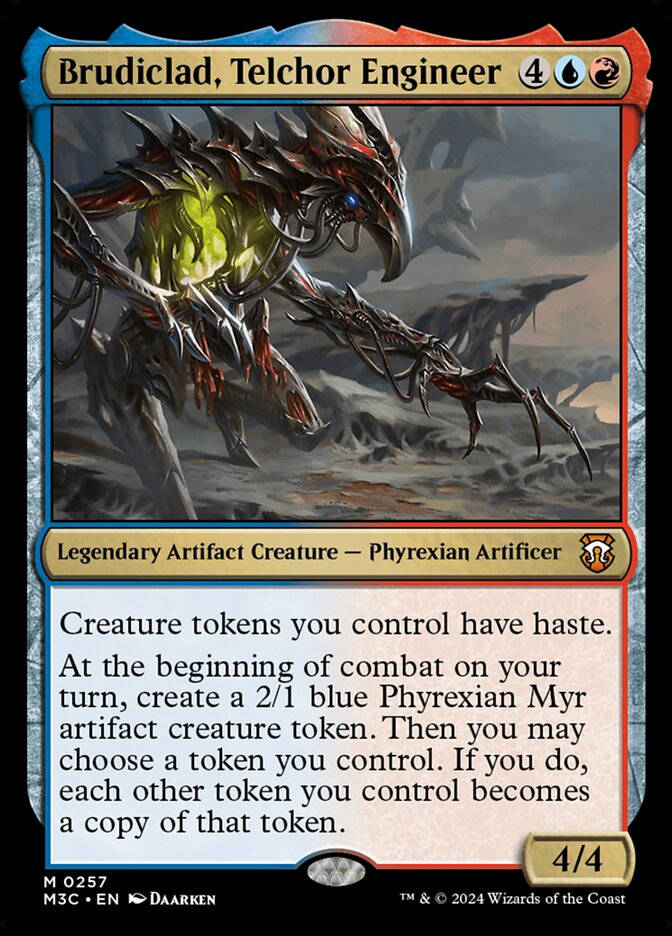 Brudiclad, Telchor Engineer, Modern Horizons 3 Commander · 0257