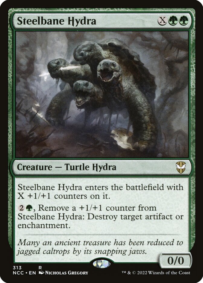 Steelbane Hydra, New Capenna Commander · 313
