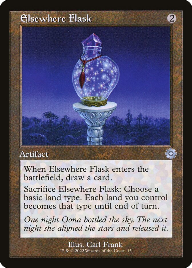 Elsewhere Flask, The Brothers' War Retro Artifacts · 015/063