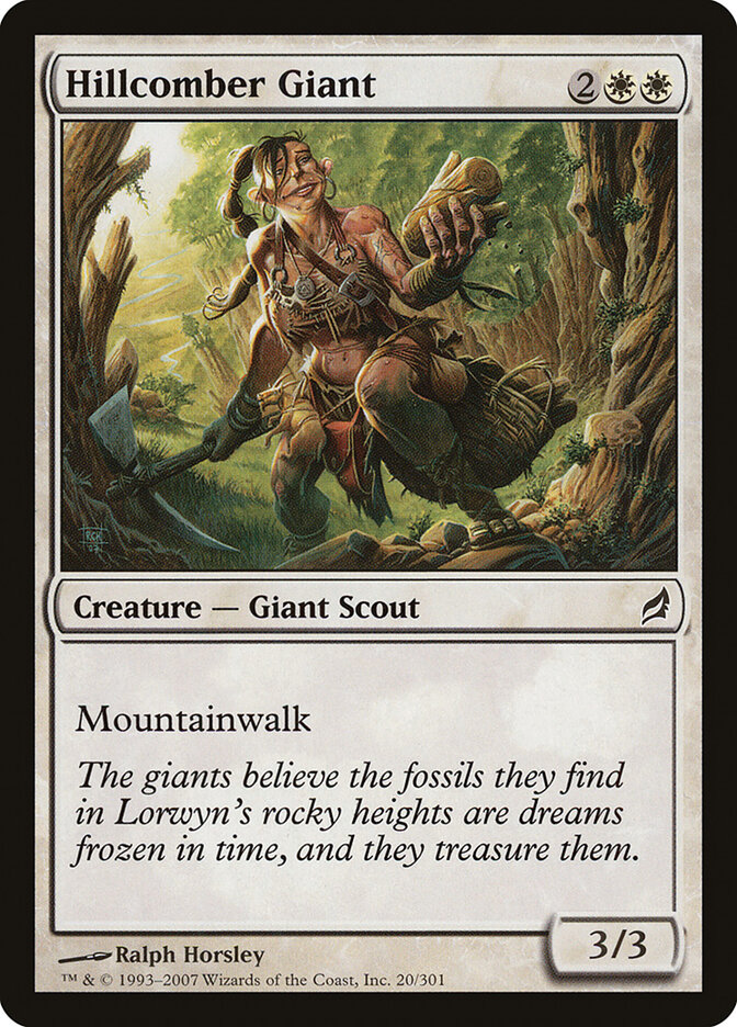 Hillcomber Giant, Lorwyn · 20/301