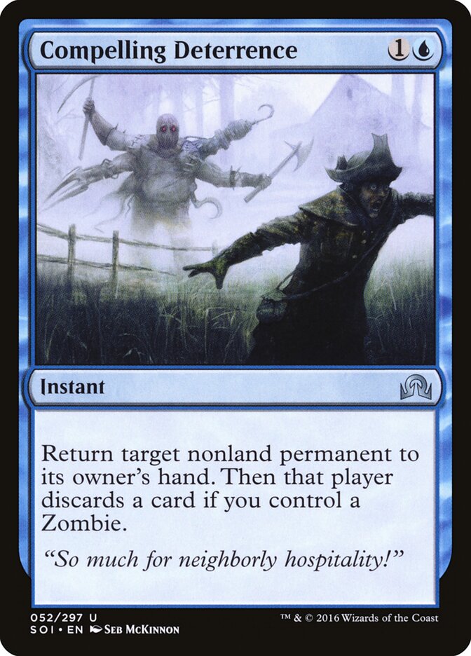 Compelling Deterrence, Shadows over Innistrad · 052/297