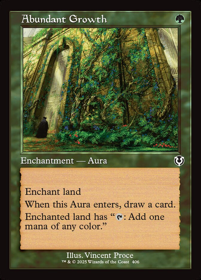 Abundant Growth, Innistrad Remastered · 0406