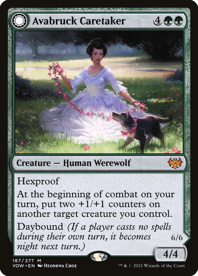 Avabruck Caretaker // Hollowhenge Huntmaster, Innistrad: Crimson Vow · 187/277