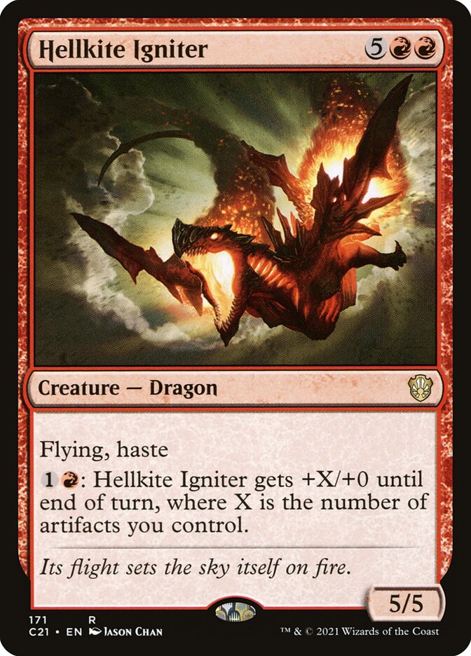 Hellkite Igniter, Commander 2021 · 171