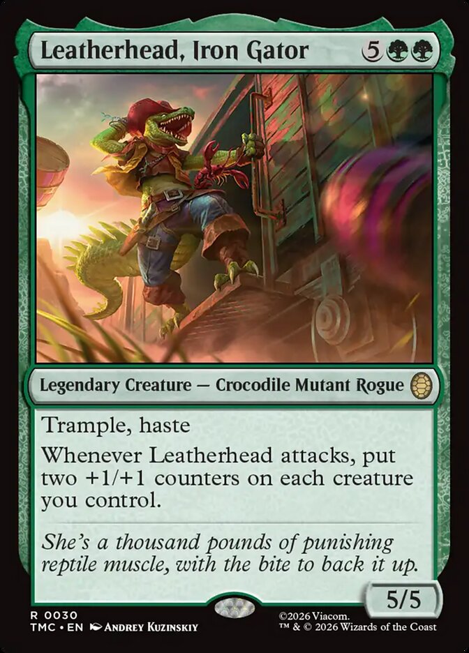 Leatherhead, Iron Gator, Teenage Mutant Ninja Turtles Eternal · 0030