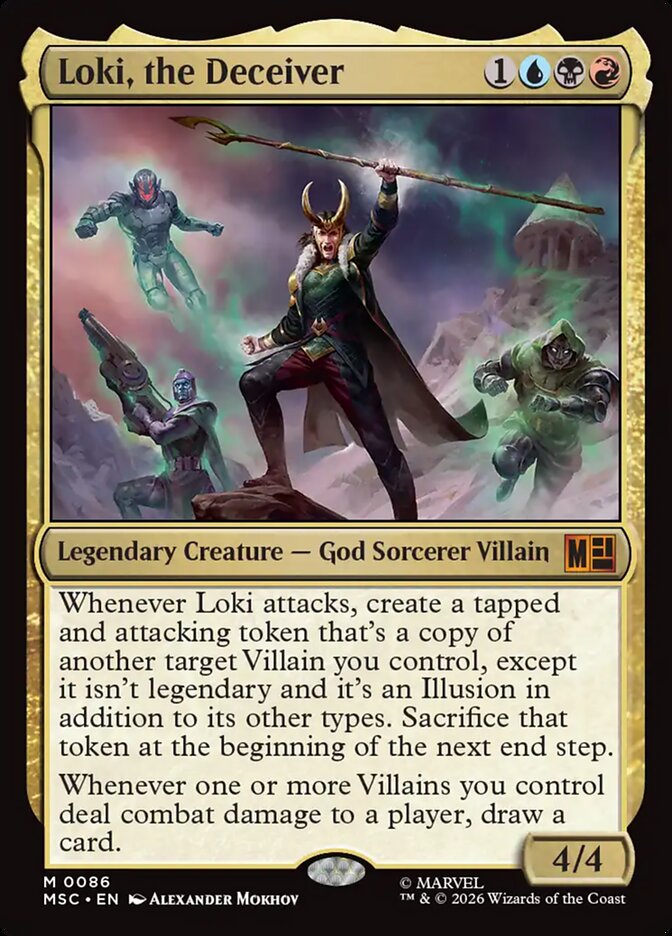 Loki, the Deceiver, Marvel Super Heroes Commander · 0086