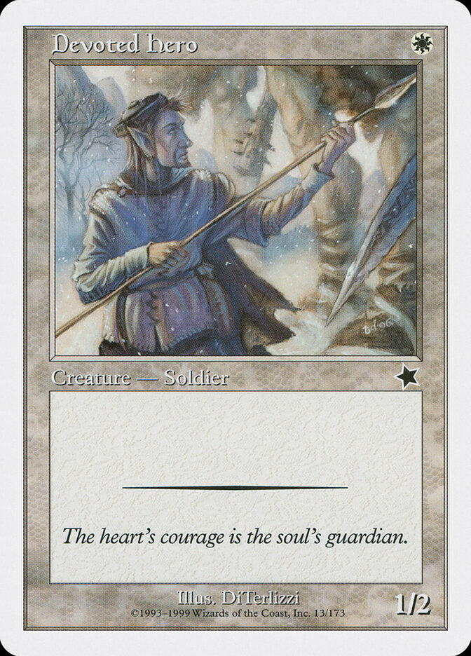 Devoted Hero, Starter 1999 · 13/173