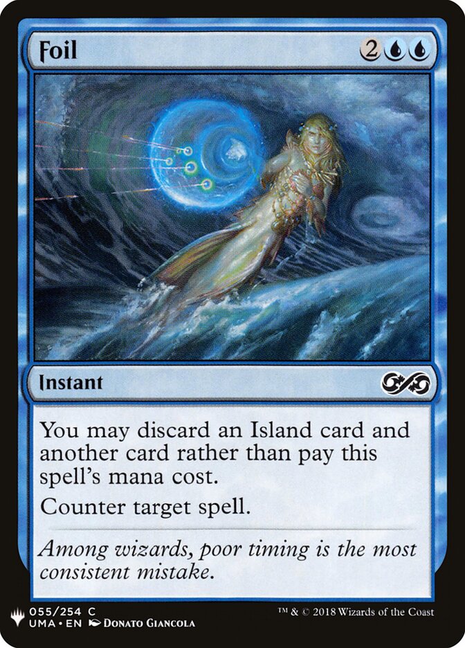 Foil, The List · uma-55