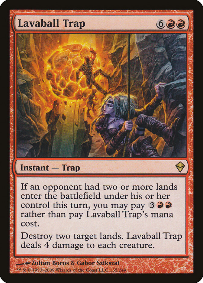 Lavaball Trap, Zendikar · 135/249
