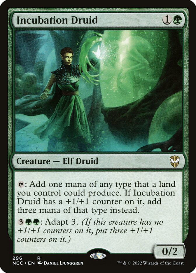 Incubation Druid, New Capenna Commander · 296