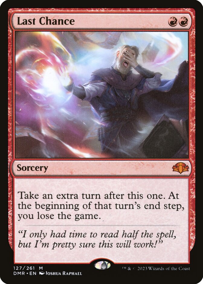 Last Chance, Dominaria Remastered · 127/261