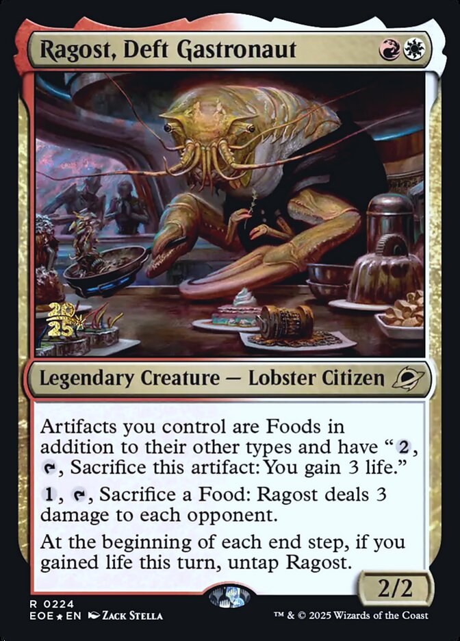 Ragost, Deft Gastronaut, Edge of Eternities Promos · 0224