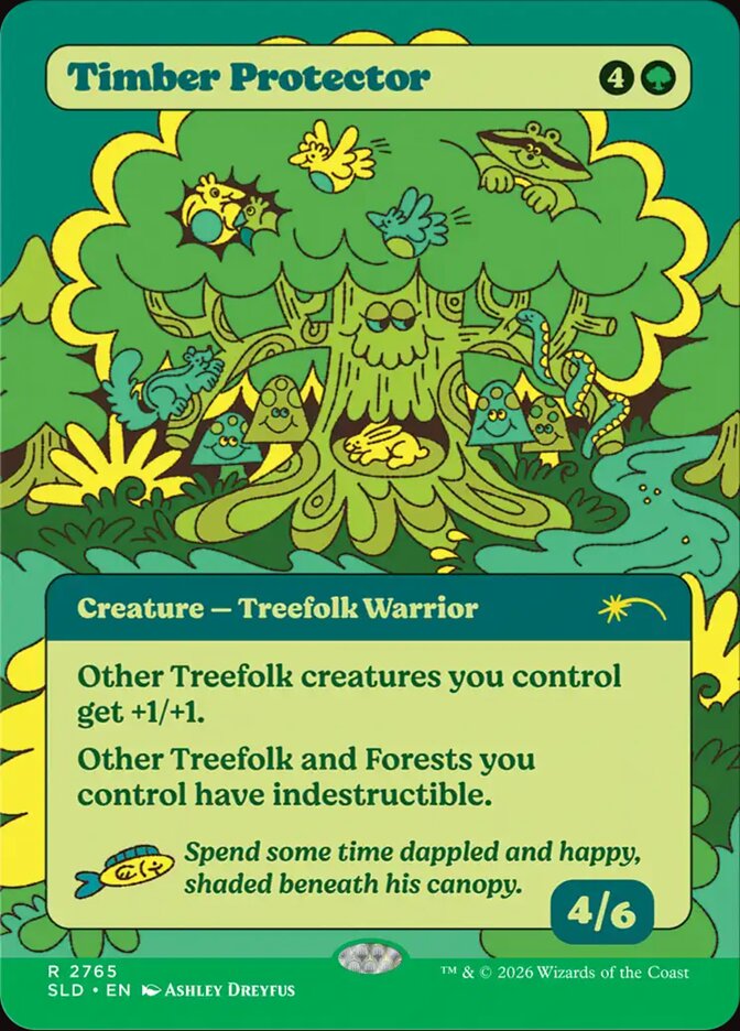 Timber Protector, Secret Lair Drop · 2765