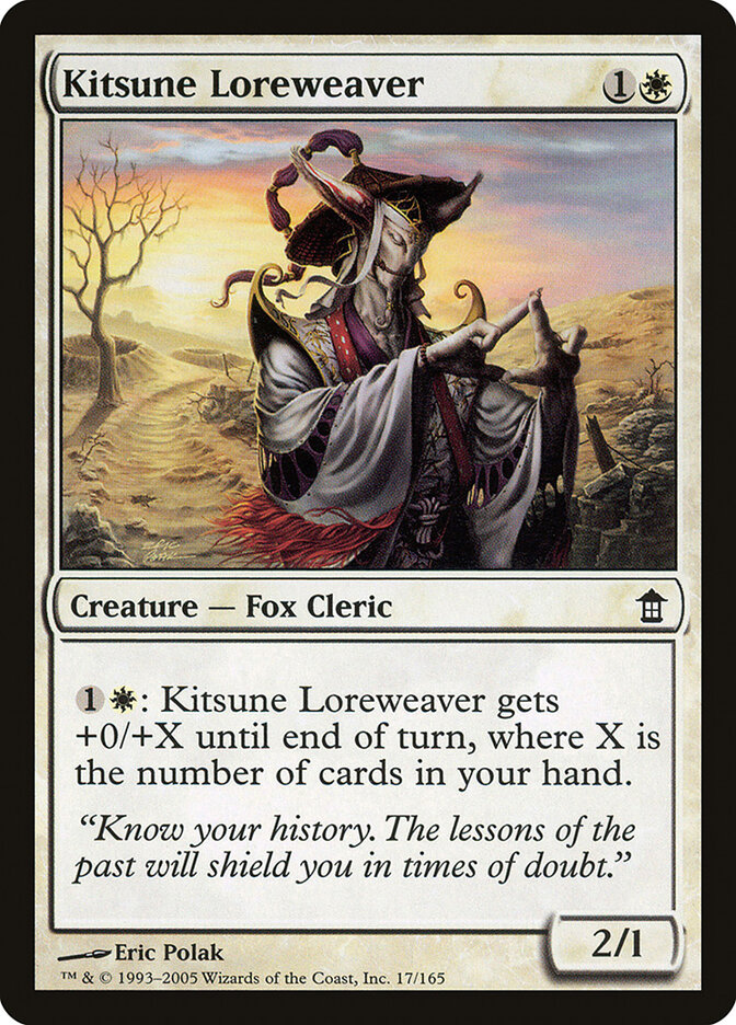 Kitsune Loreweaver, Saviors of Kamigawa · 17/165
