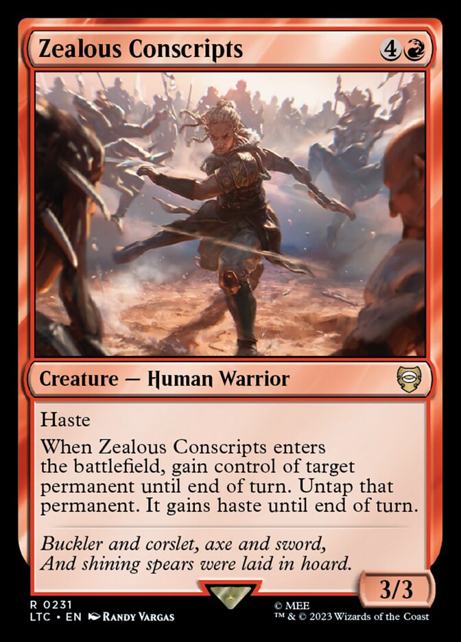 Zealous Conscripts, Tales of Middle-earth Commander · 0231