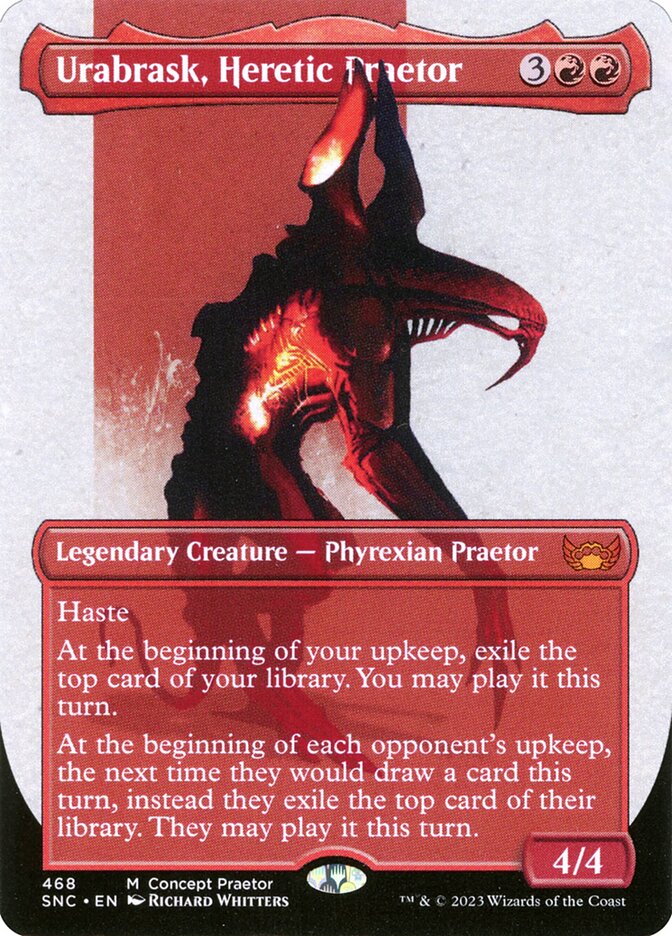 Urabrask, Heretic Praetor, Streets of New Capenna · 468