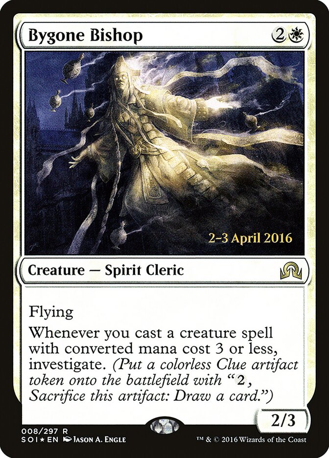 Bygone Bishop, Shadows over Innistrad Promos · 008/297