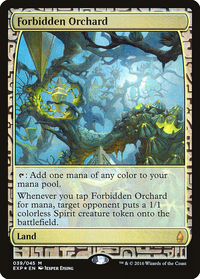 Forbidden Orchard, Zendikar Expeditions · 039/045