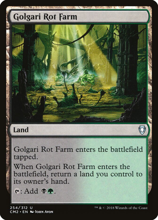 Golgari Rot Farm, Commander Anthology Volume II · 254/312