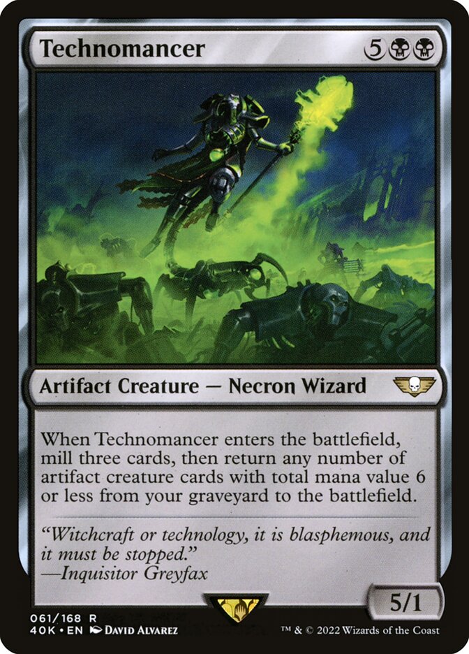 Technomancer, Warhammer 40,000 Commander · 061/617
