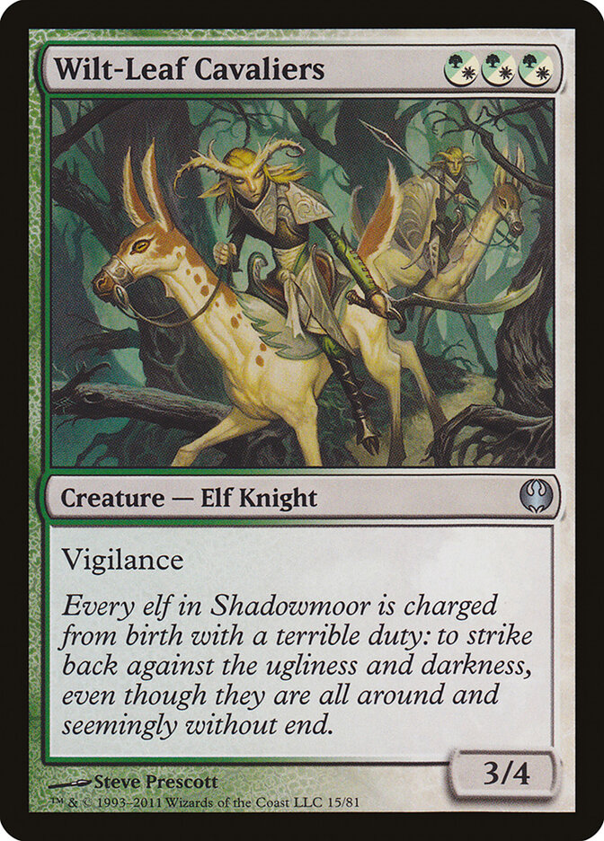 Wilt-Leaf Cavaliers, Duel Decks: Knights vs. Dragons · 15/81