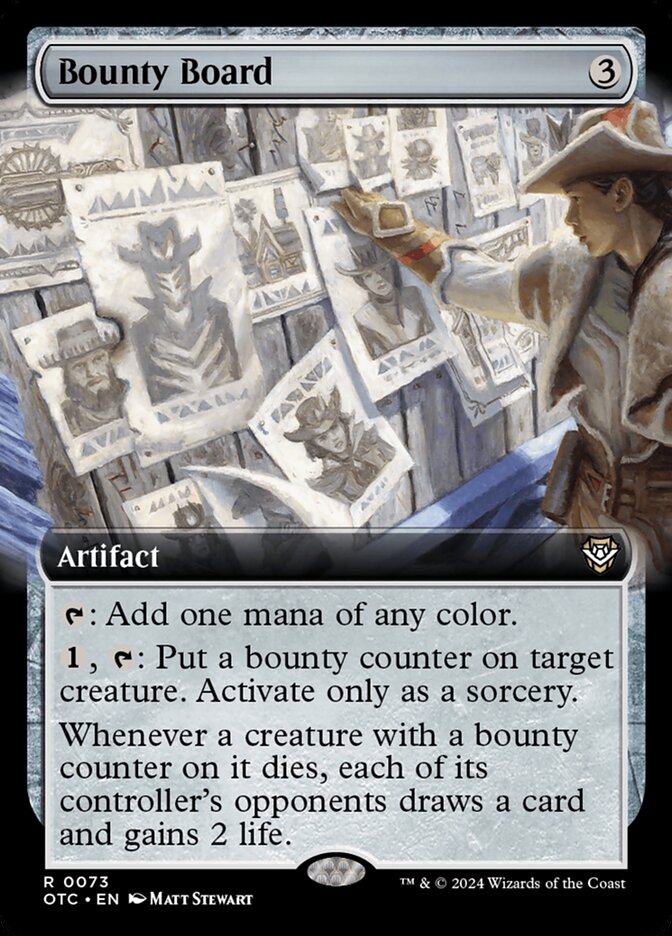 Bounty Board, Outlaws of Thunder Junction Commander · 0073