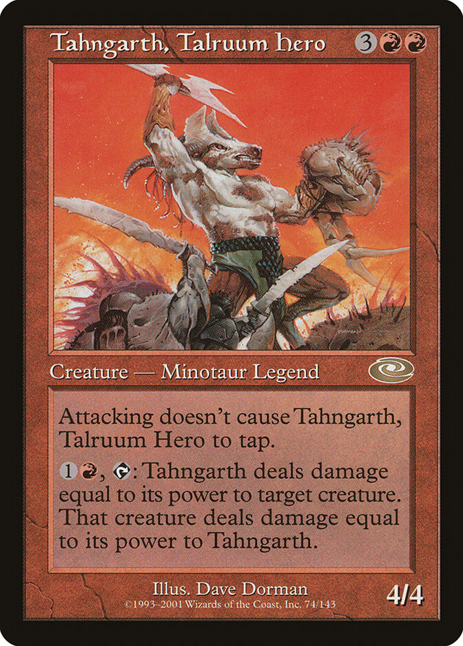 Tahngarth, Talruum Hero, Planeshift · 74/143