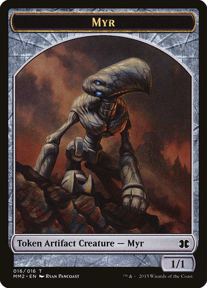 Myr, Modern Masters 2015 Tokens · 016