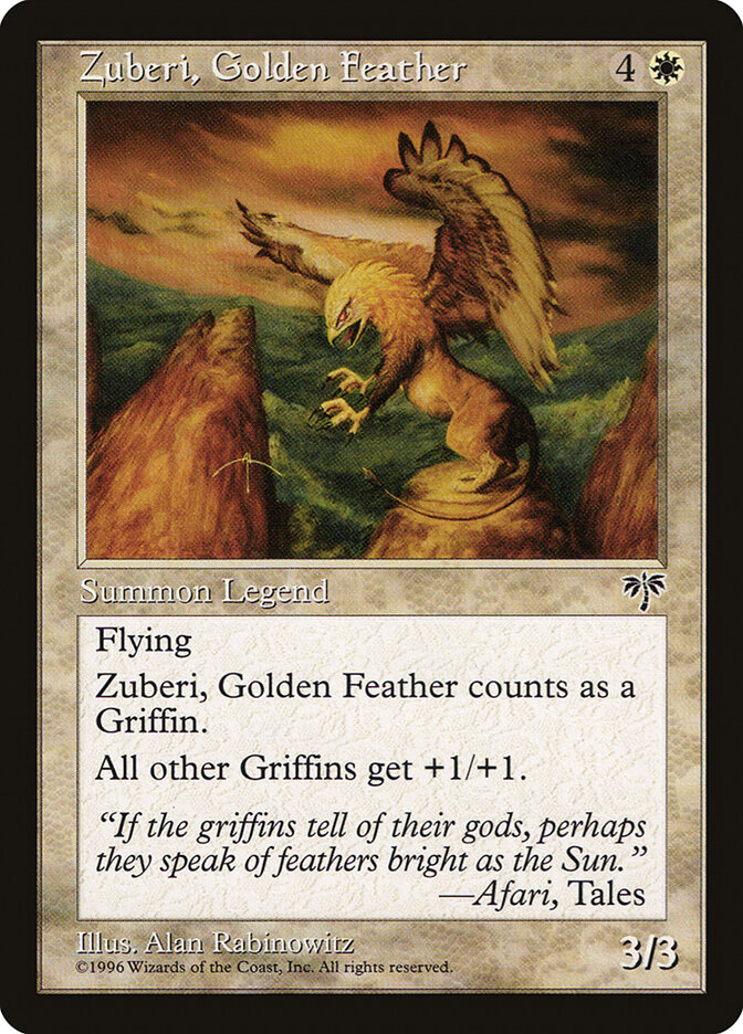 Zuberi, Golden Feather, Mirage · 51