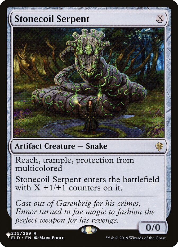 Stonecoil Serpent, The List · eld-235