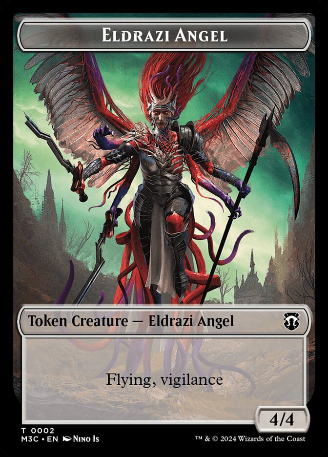 Eldrazi Angel, Modern Horizons 3 Commander Tokens · 0002