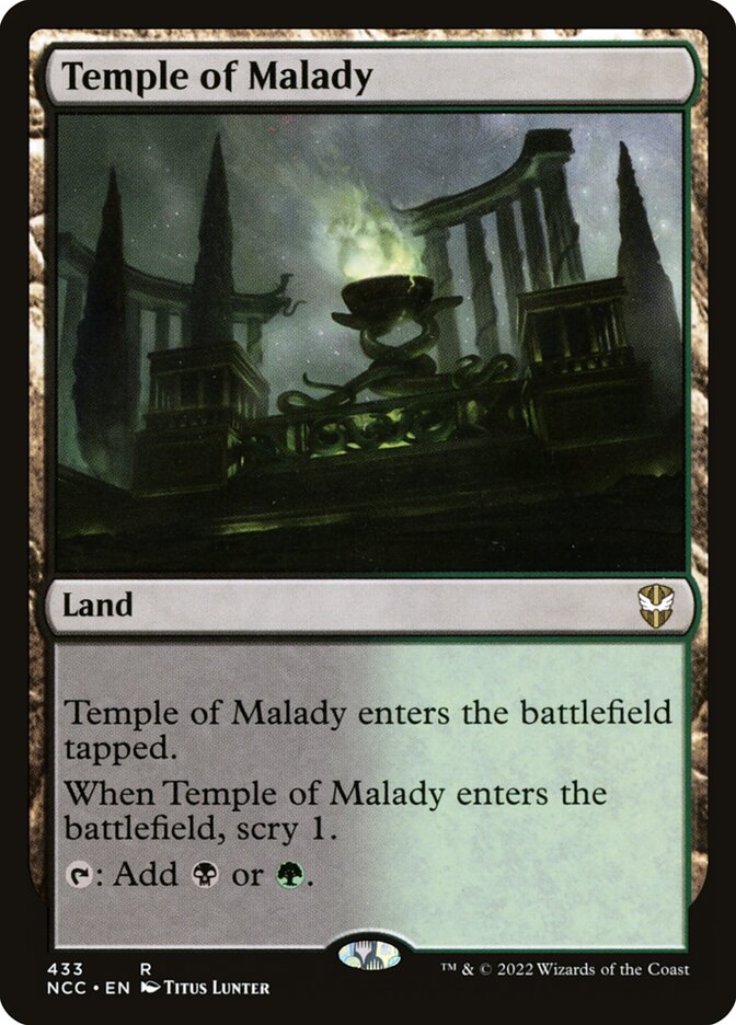 Temple of Malady, New Capenna Commander · 433