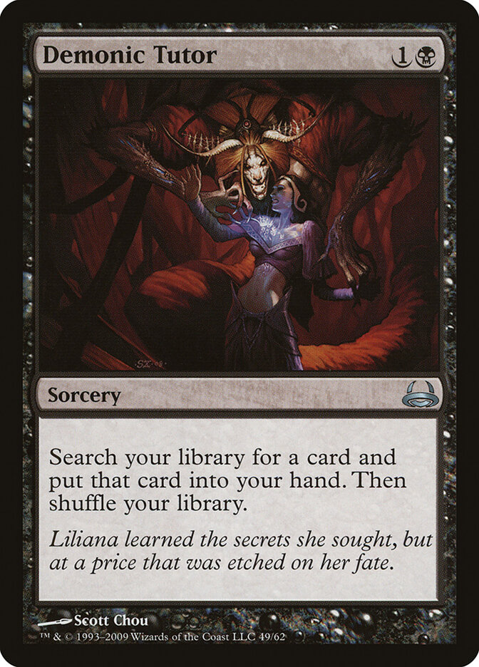 Demonic Tutor, Duel Decks: Divine vs. Demonic · 49/62