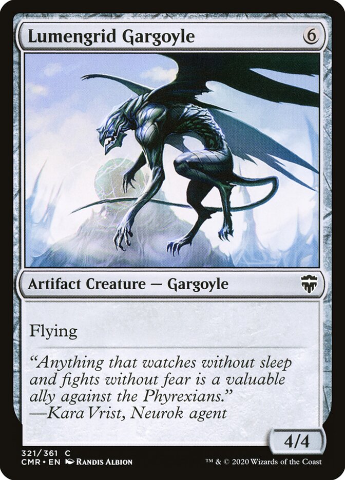 Lumengrid Gargoyle, Commander Legends · 321/361