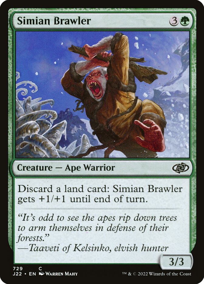 Simian Brawler, Jumpstart 2022 · 729