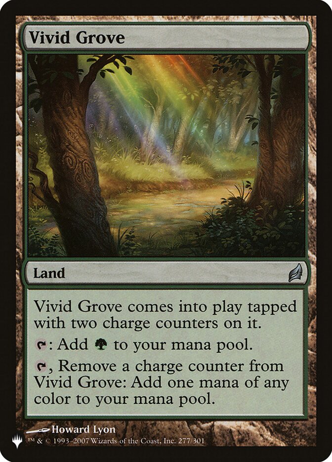 Vivid Grove, The List · lrw-277