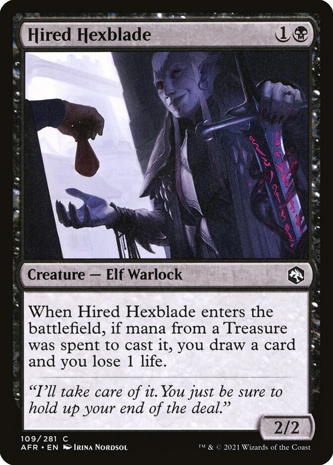 Hired Hexblade, Adventures in the Forgotten Realms · 109/281