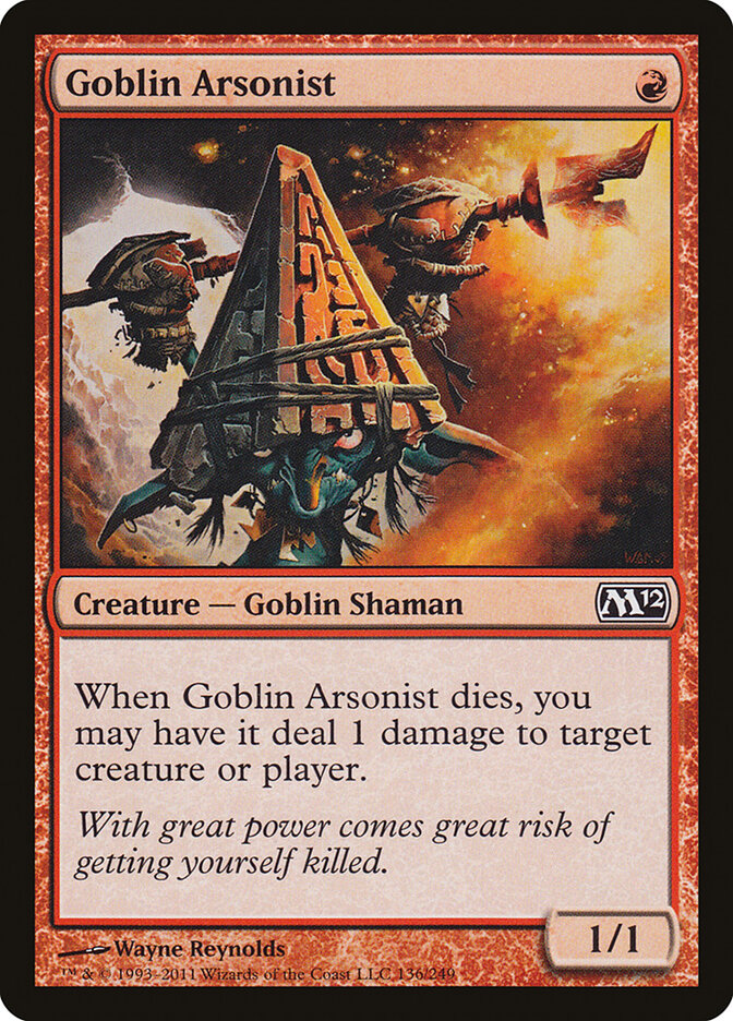 Goblin Arsonist, Magic 2012 · 136/249