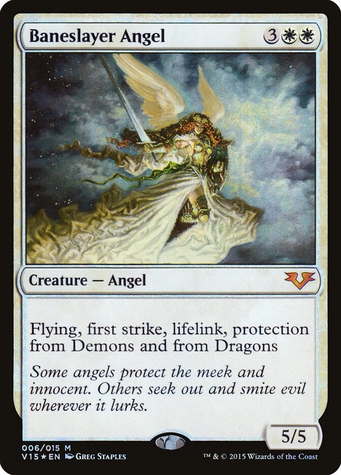 Baneslayer Angel, From the Vault: Angels · 006/015