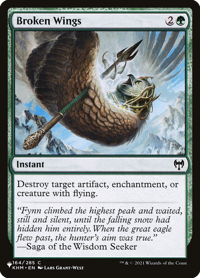 Broken Wings, The List · khm-164