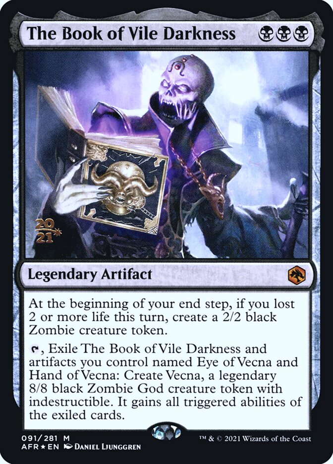 The Book of Vile Darkness, Adventures in the Forgotten Realms Promos · 091/281