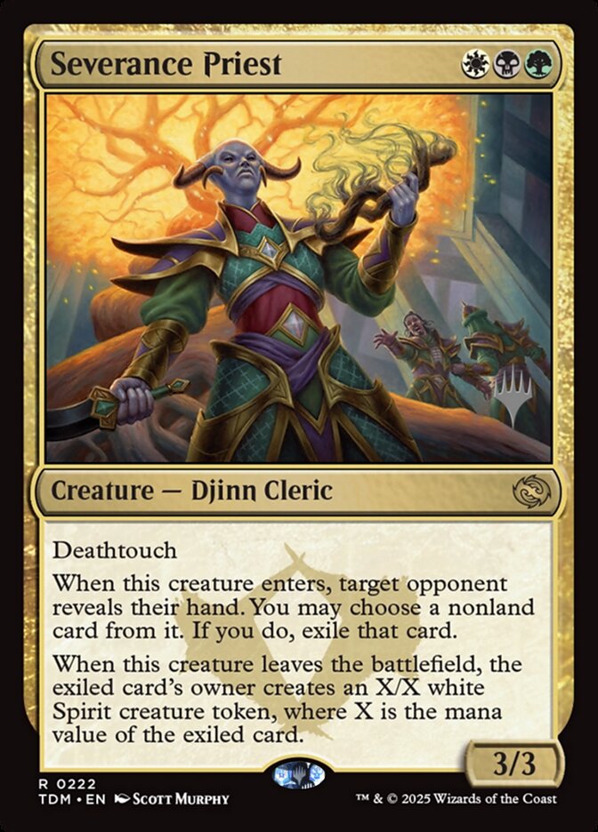 Severance Priest, Tarkir: Dragonstorm Promos · 0222