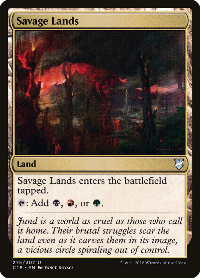 Savage Lands, Commander 2018 · 275/307
