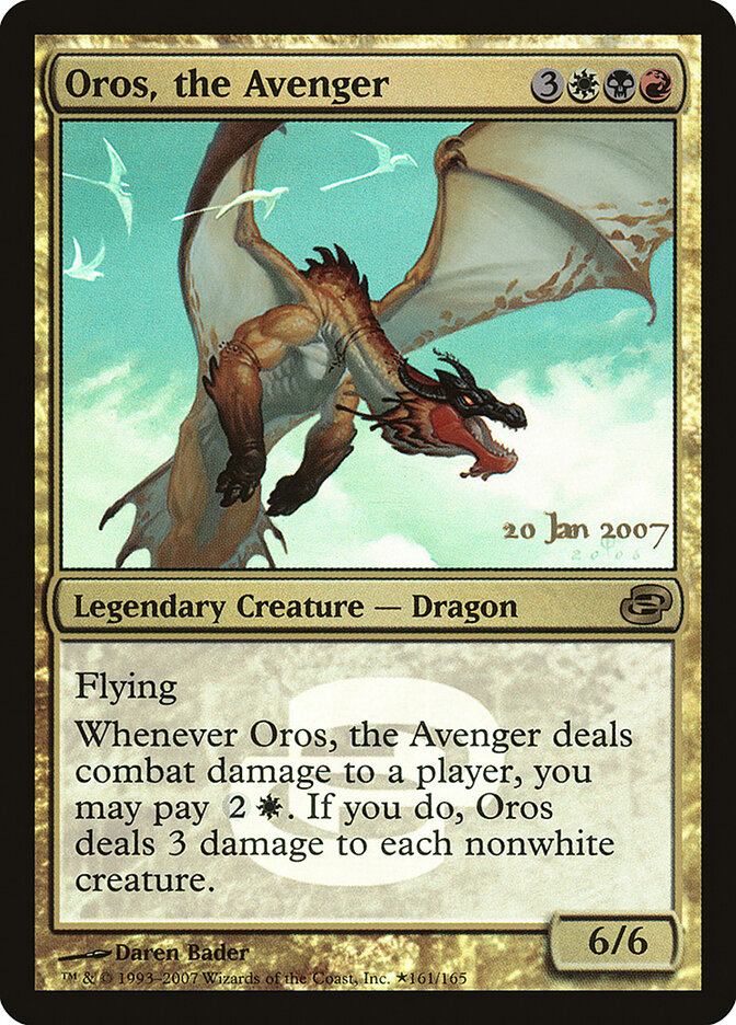 Oros, the Avenger, Planar Chaos Promos · 161-star