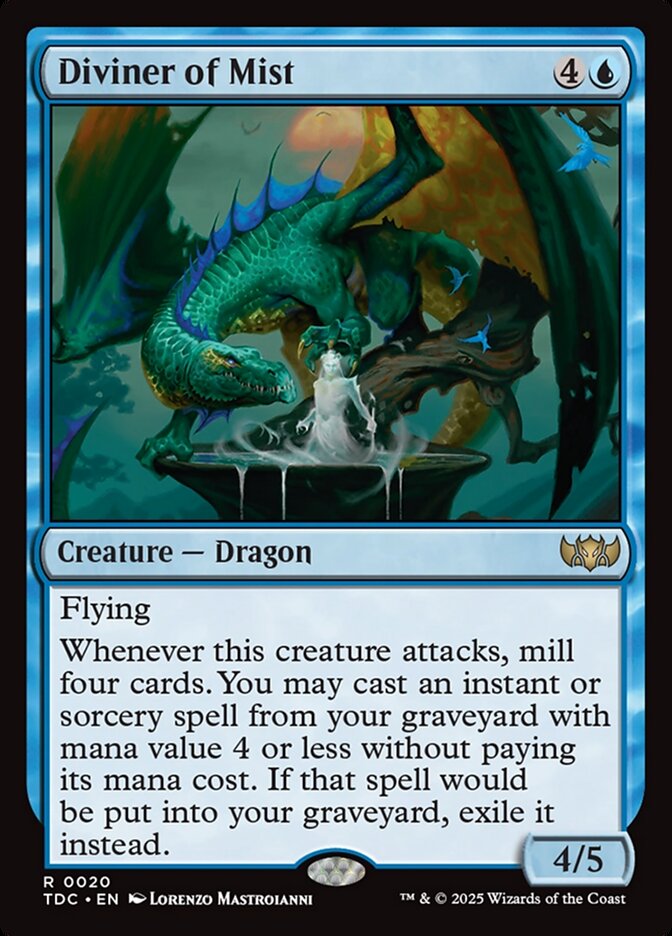 Diviner of Mist, Tarkir: Dragonstorm Commander · 0020