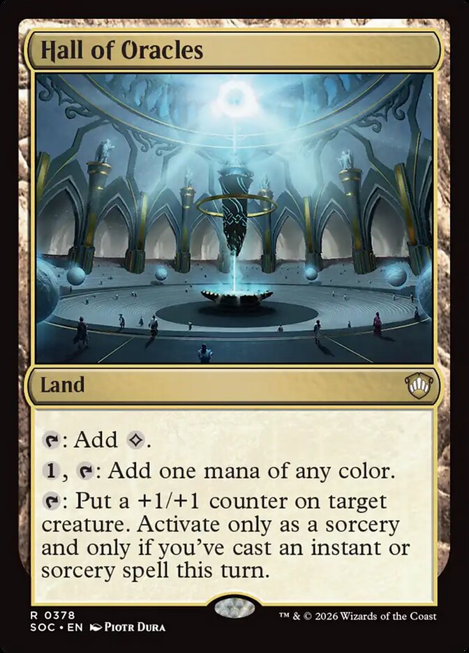 Hall of Oracles, Secrets of Strixhaven Commander · 0378