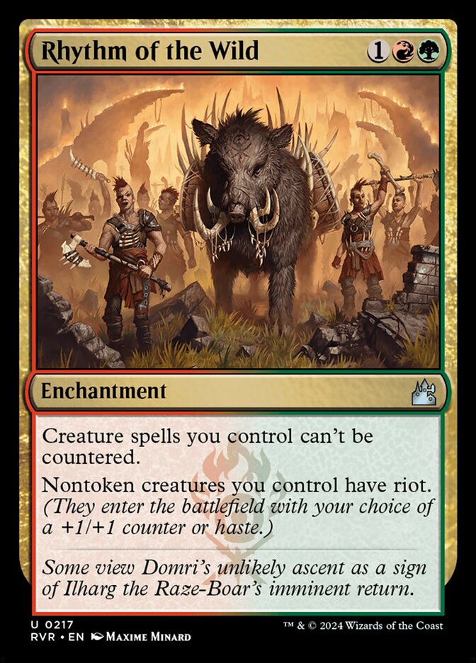 Rhythm of the Wild, Ravnica Remastered · 0217